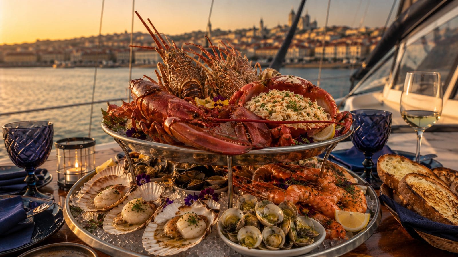 Comida de Chef a Bordo